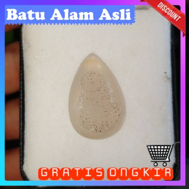Batu anggur kilau berlian antik langka unik