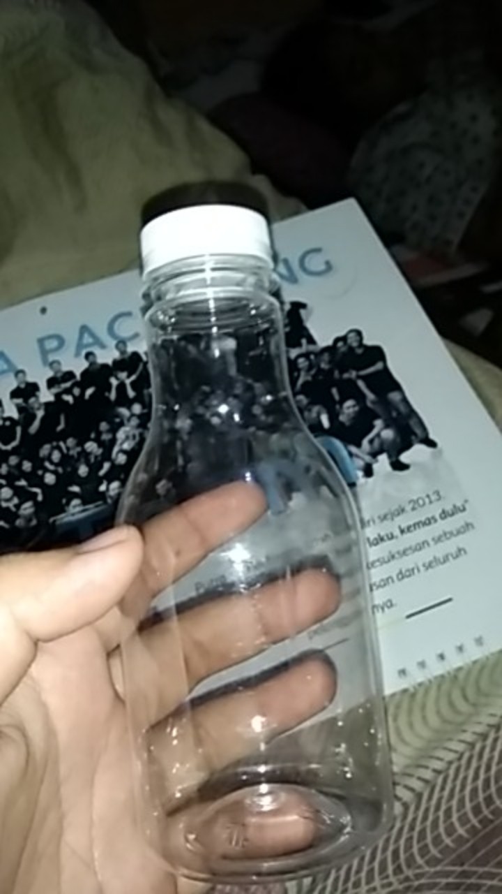 Botol Plastik - Botol Pear 250 Ml - Kemasan Minuman (isi 10 Botol)