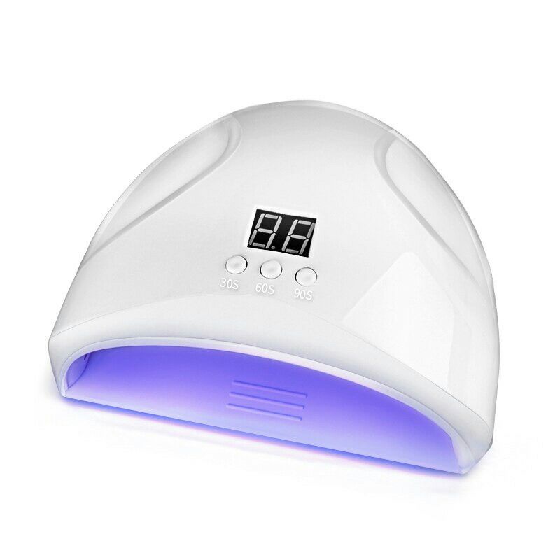 Dazzle Pengering Kutek Kuku UV LED Nail Dryer 36W - Mini-1 - White Pink