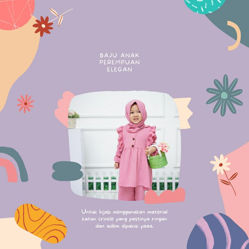 Baju Anak Perempuan Casual