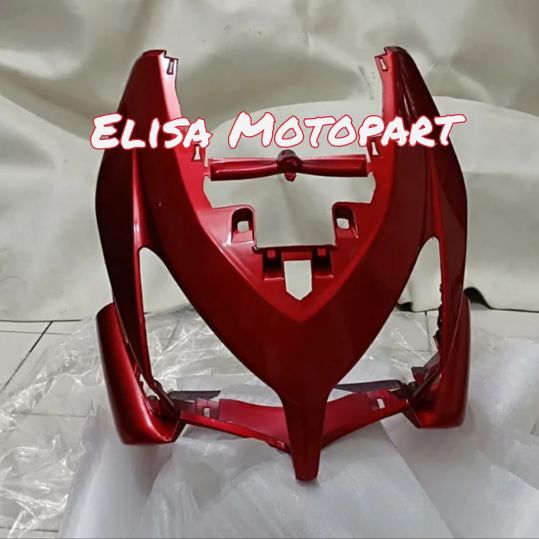 PROMO Tameng Body Lampu depan Vario cw 110 Vario Karbu warna Merah