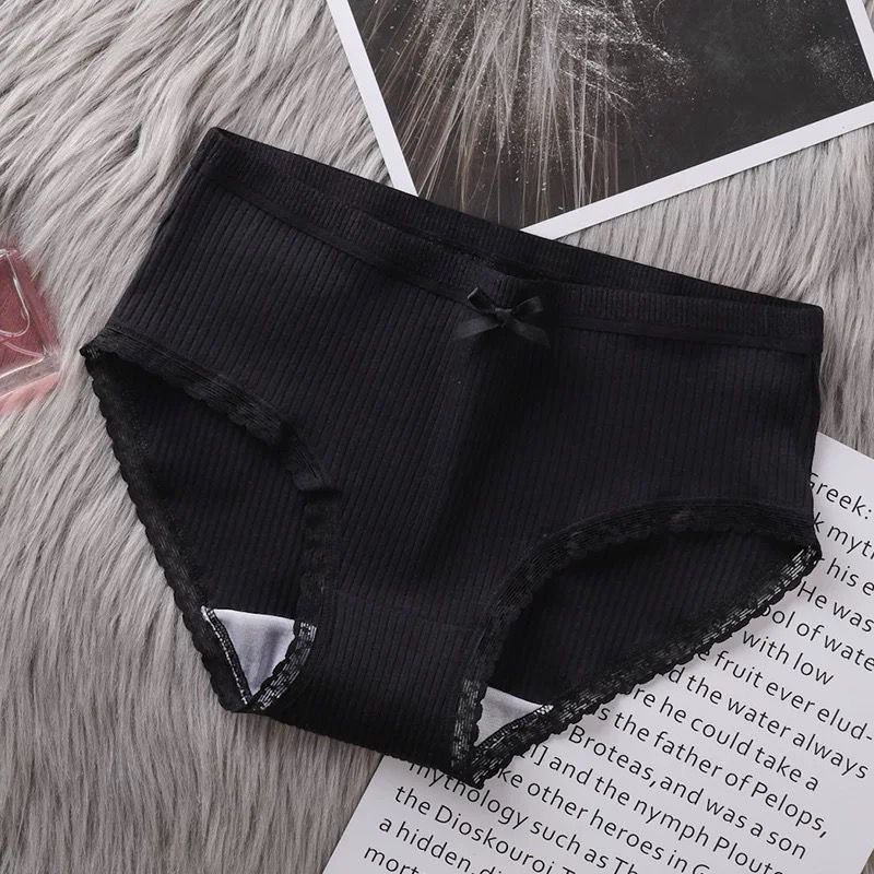 LINGERIEMASTER - (C-21) Jepang CD imut fashion Undies Polos high quality katunimport CD sexy import-C-21 Hitam