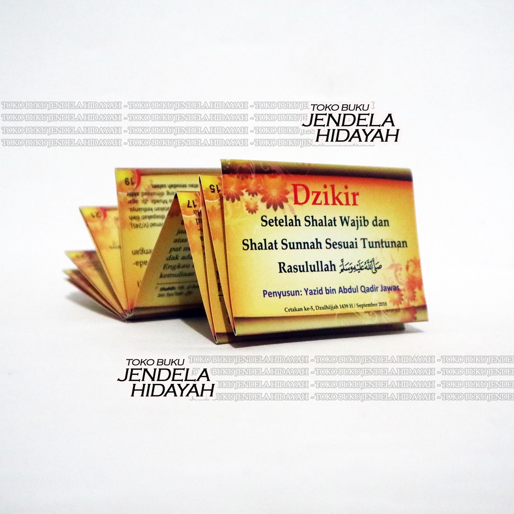 Souvenir Dzikir Pagi dan Petang Lipat - Pustaka At-Taqwa