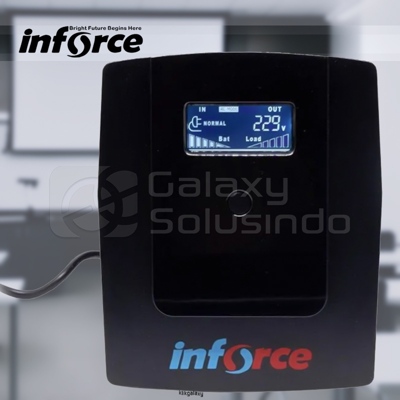 INFORCE IF-1200VA UPS 1200VA With AVR and LCD Display