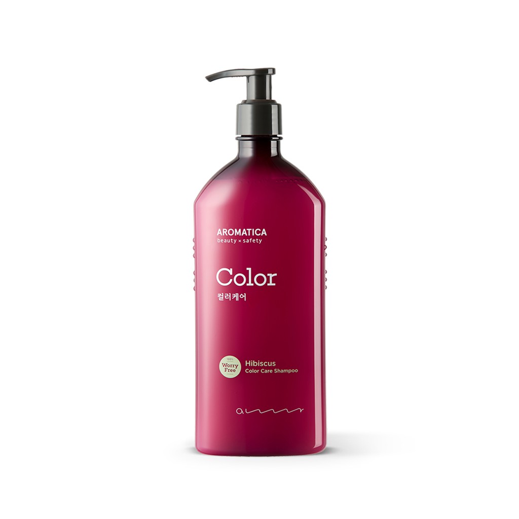 Aromatica hibiscus color care shampoo 400 gr. 