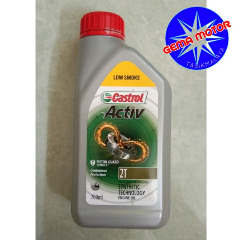 Oli samping Castrol 2T Low Smoke