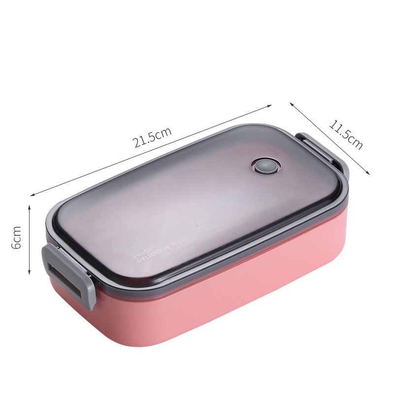 Moi LUNCH BOX Kotak Bekal | Tempat Makan Ukuran 800ML Single Layer