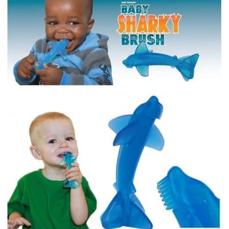 Baby Sharky/ Sea Horse ToothBrush Sikat Gigi Teether