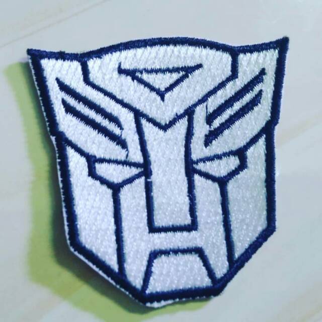 Emblem patch bordir logo transformers