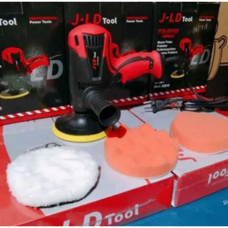 Mesin poles 5 inch polisher poles mobil fulset merk JLD