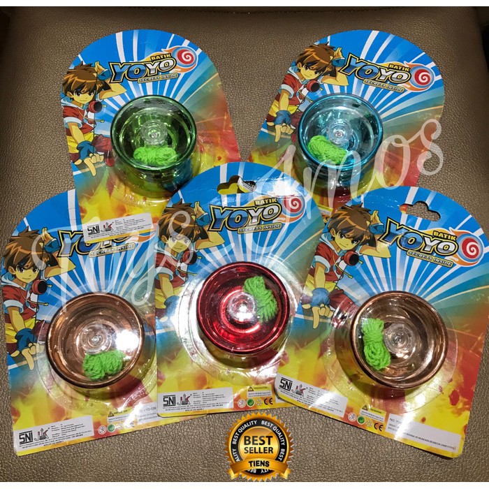 YOYO SECRET INSIDE 3 BEARING CHROME SET BESI