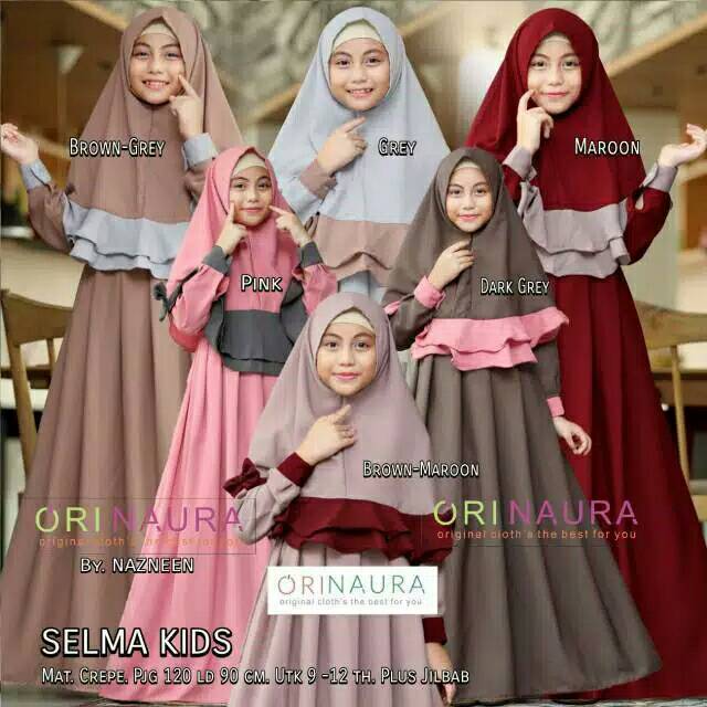 Gamis selma kids orinaura