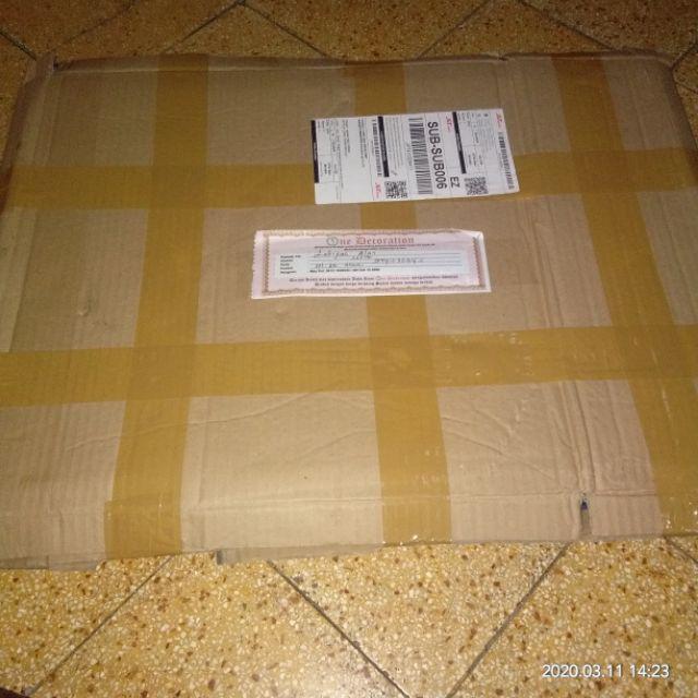 Kaligrafi Hologram Amas Timbul Uk.42cm X 62cm