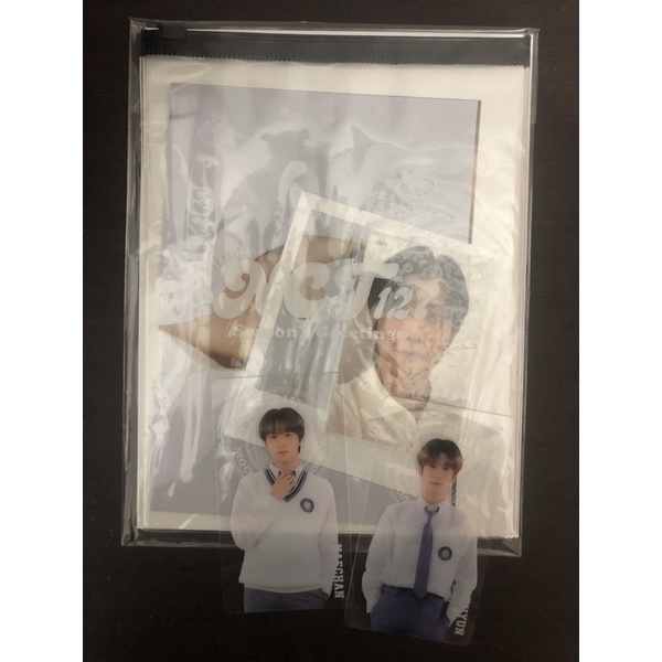 Photopack Seasons Greetings Jaehyun + bookmark B2S NCT 127 Jaehyun Haechan