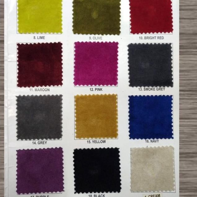 ✾ Kain Bludru / Beludru Halus - Quantico (Furniture, Sofa, Kursi) ➷