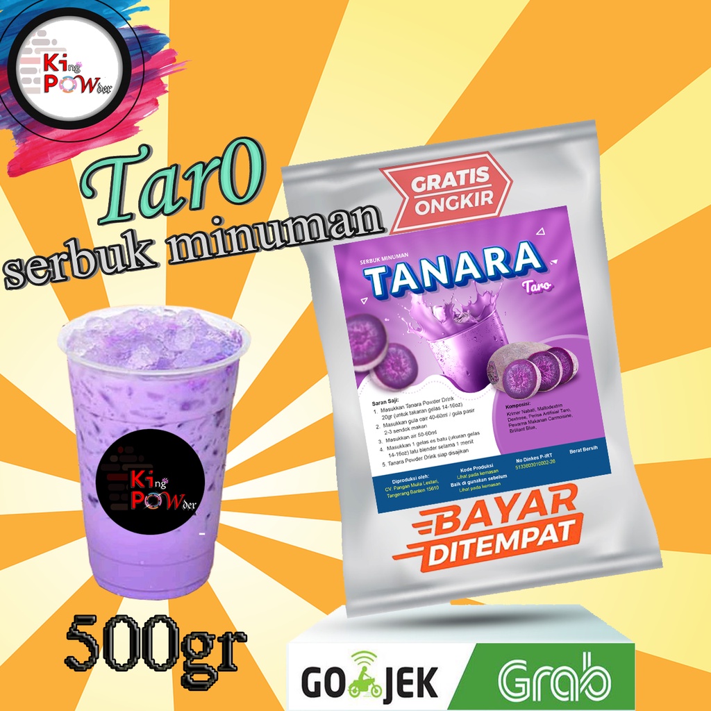 Jual Bubuk Minuman Rasa Taro Gr Powder Taro Gr Topping