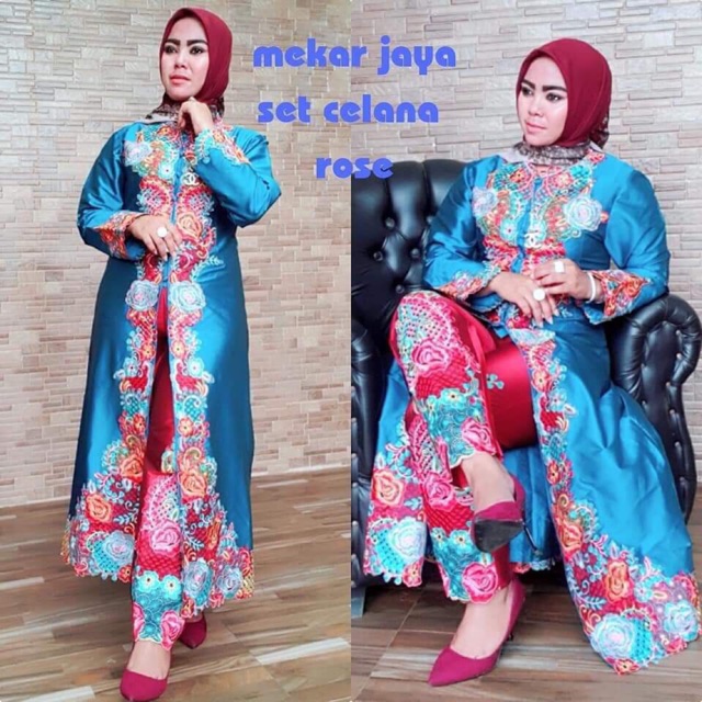 Set celana Rose ori Mekar Jaya by Mira jaya