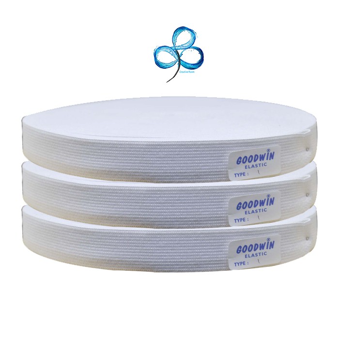 

Tali Karet Elastis Goodwin Ukuran 2.0 Cm Warna Putih GW EL 20 PTH