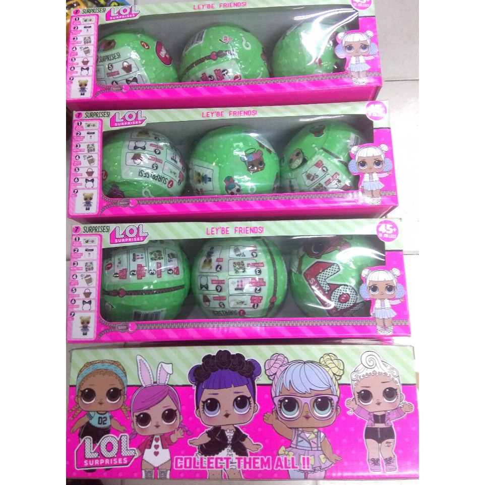 Dijual LOL SURPRISE BALL MAINAN BONEKA KEJUTAN DALAM TELUR Berkualitas