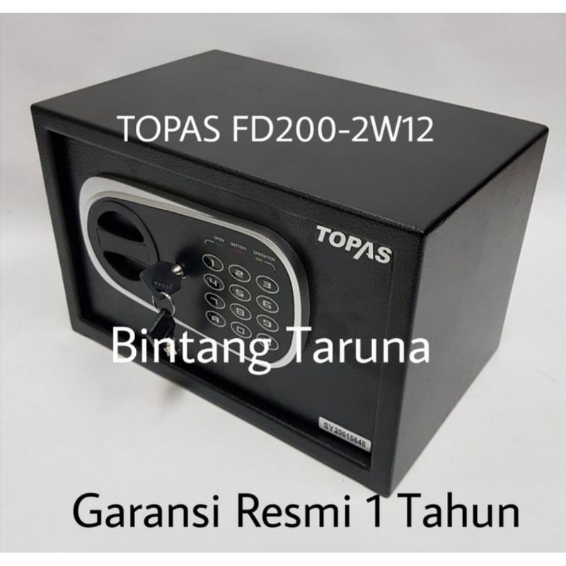 Electronic Safe Box Topas FD200-2W12 Electronic Cash box Topas FD200