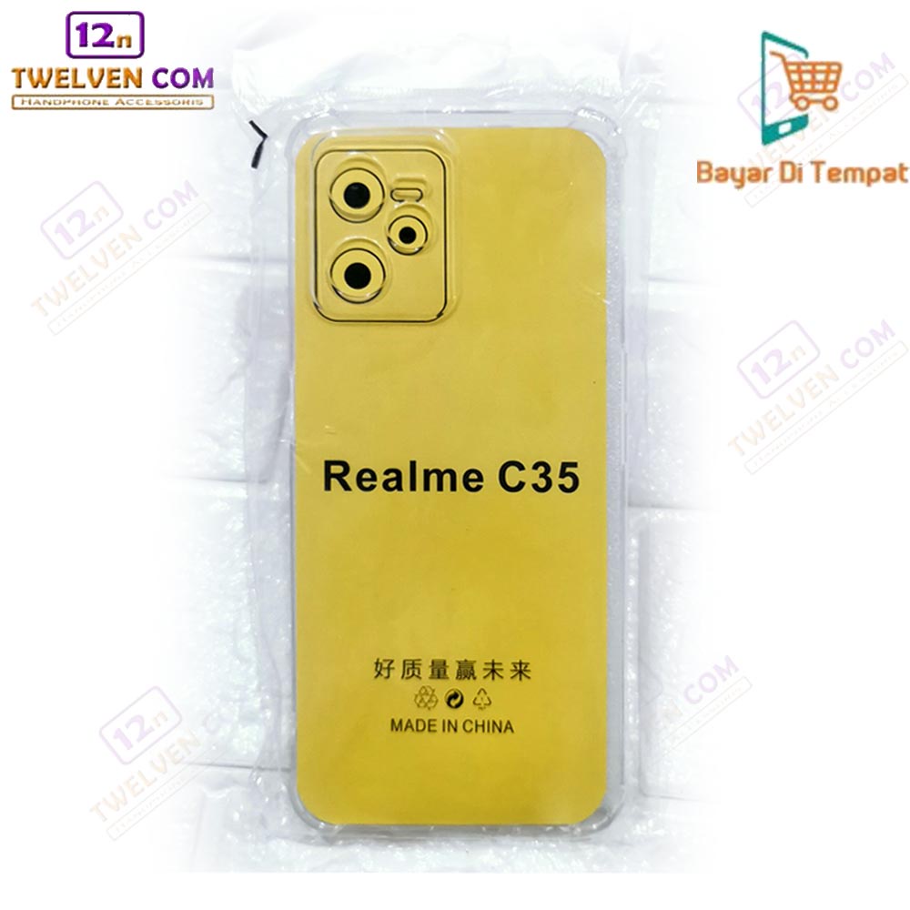 [FLASH SALE] Case Anti Crack Anti Shock Softcase Realme C35