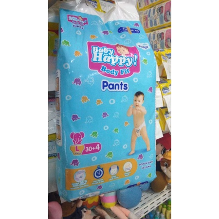 Diapers Baby Happy S40 M34 L30 XL26 XXL24