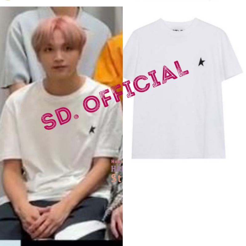 Kaos NCT Haechan Bintang Kecil Logo