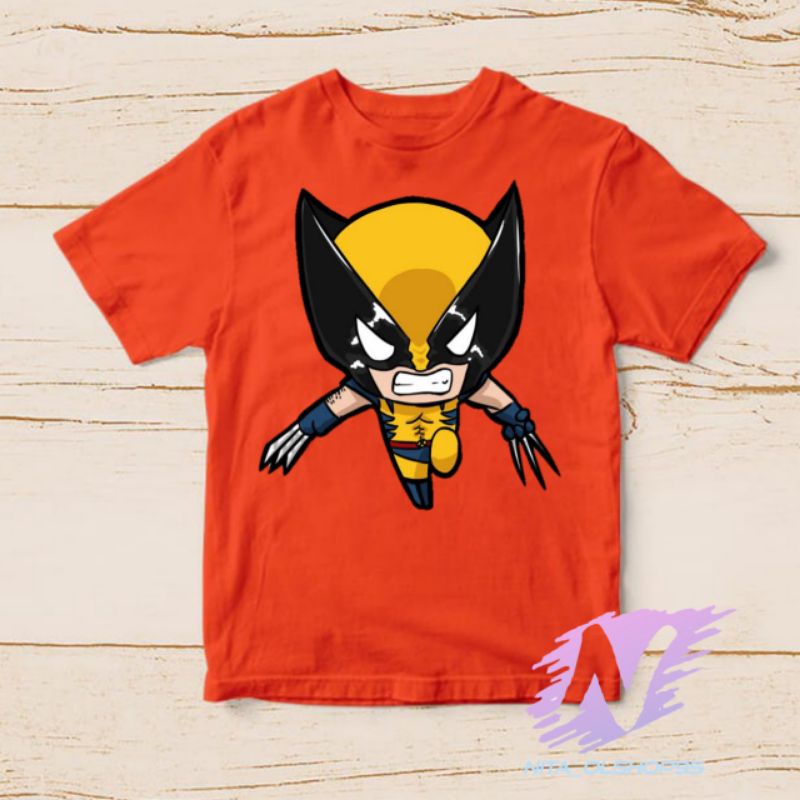 kaos anak superhero Capcom xmen