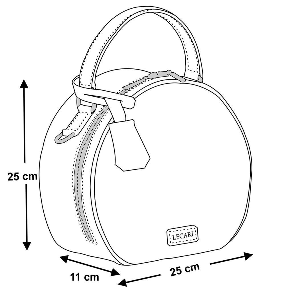 LECARI FELICIA SLINGBAG LEATHER