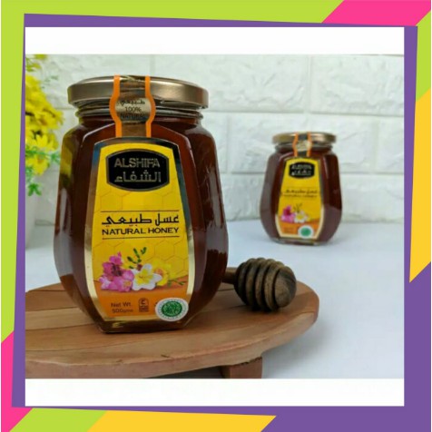 

Obral Madu Alshifa Saudi 500 gr,Asli Alshifa Dari Bunga Kurma Alami Menambah Imun