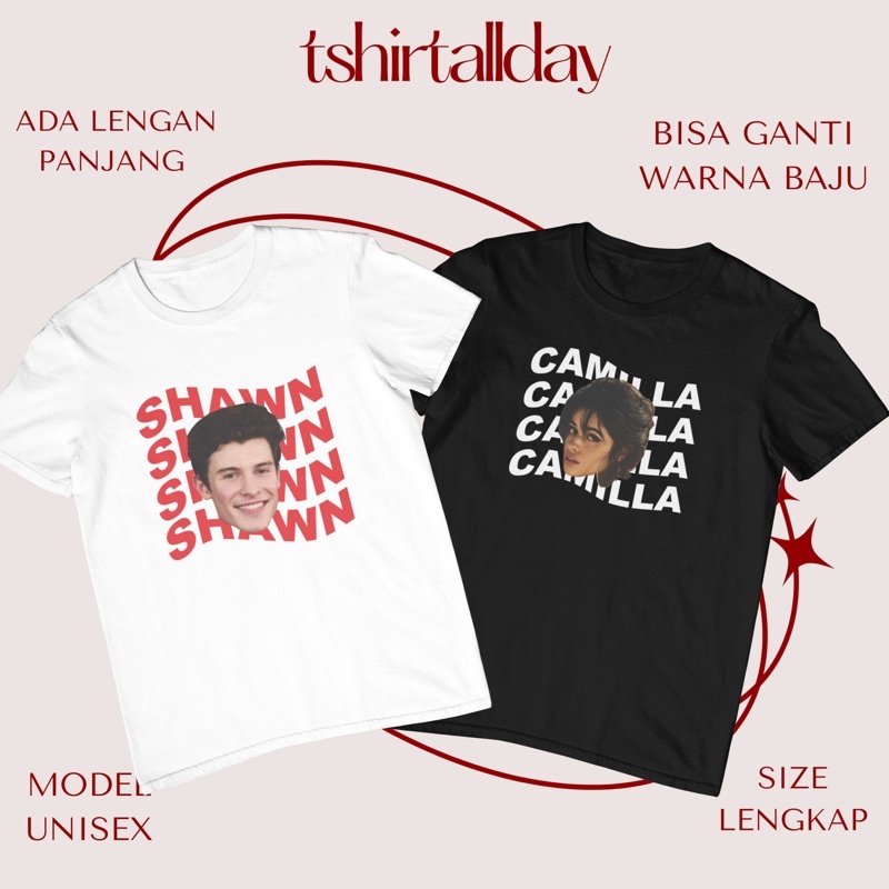 [Tshirtallday] Kaos Couple Kaos Foto Custom Kaos Kado Wedding Hadiah pernikahan Ultah 100% Cotton Combed