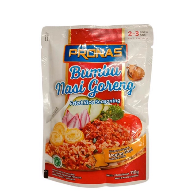 

Pronas Bumbu Nasi Goreng Sapi Pouch 110g