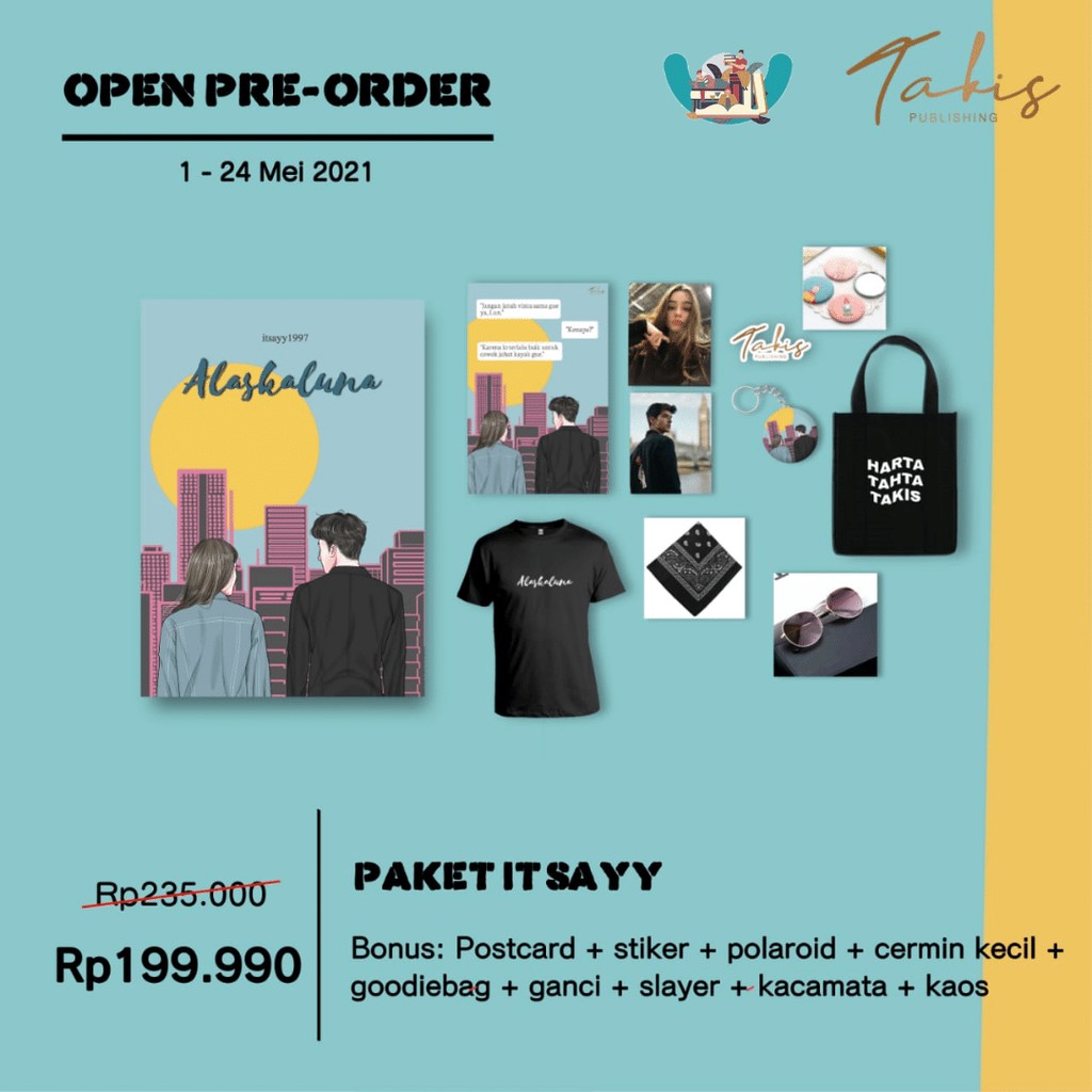 Novel Alaskaluna karya Itsayy1997-1