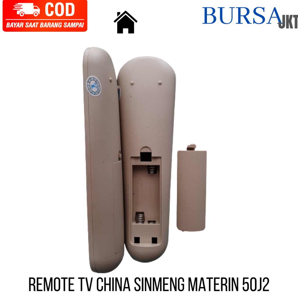 REMOTE TV TABUNG CHINA REMOT TV PENGGANTI MESIN CHINA SINMENG MATERIN 50J2