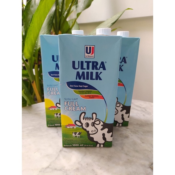 

Ultra Milk Susu Cair UHT Plain