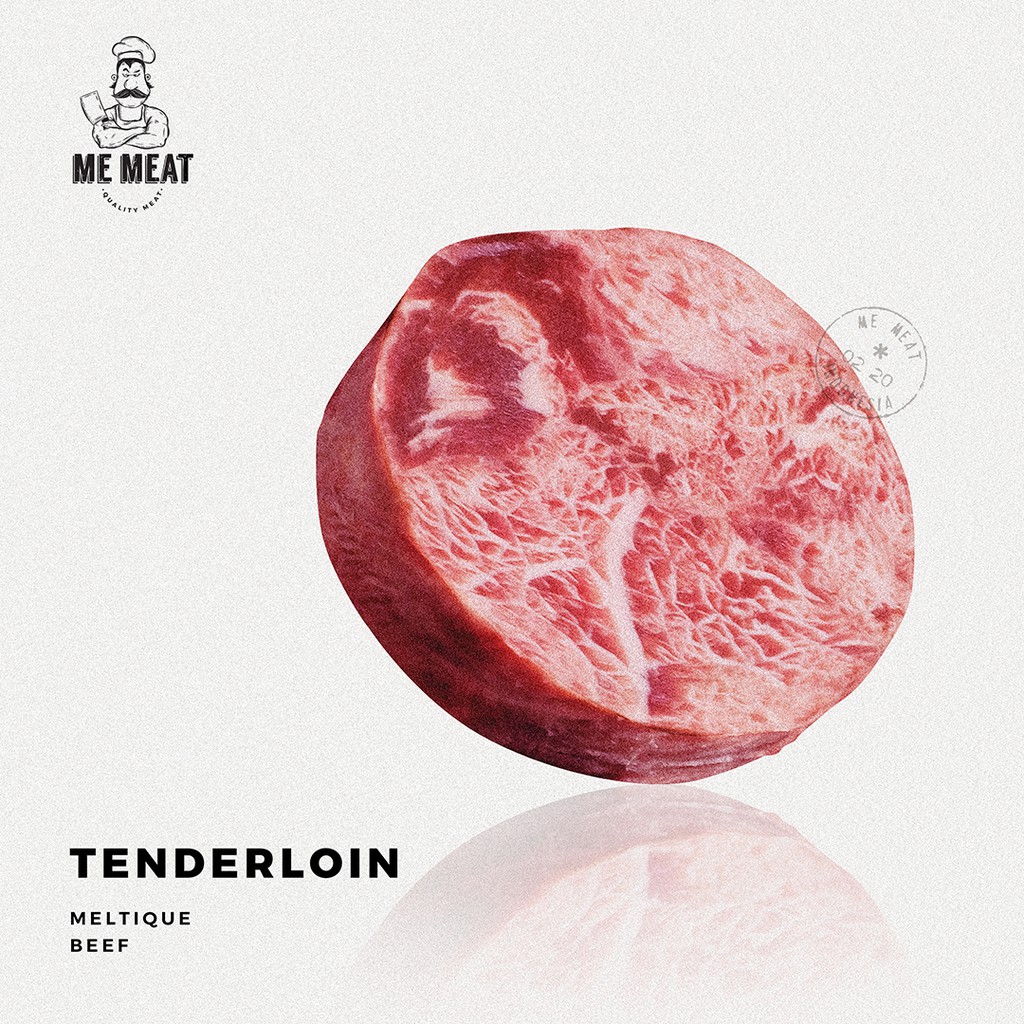 

Tenderloin Meltique 1Kg - Meltique Beef - Memeat