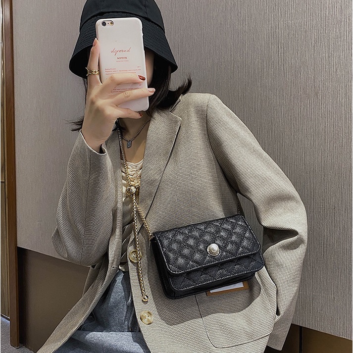 BJ81805 - BLACK/BROWN/RED/WHITE - TAS WANITA FASHION IMPORT MODIS ELEGAN TERMURAH TERLARIS TERBARU BAGSTORE JAKARTA TAS BATAM GT1805