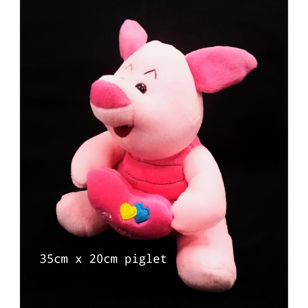 boneka piglet 35cm x 20cm PIS boneka babi pink