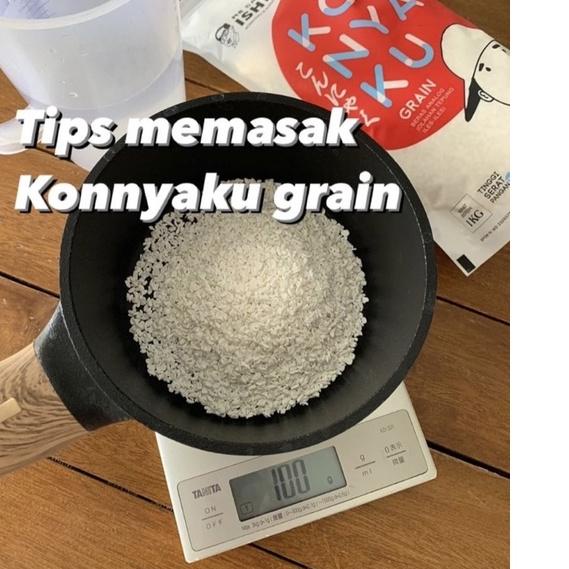 

Limited - Konnyaku Grain / Konnyaku Rice - Beras Konnyaku / Shirataki Rice - Beras Shirataki 1000g / 1kg