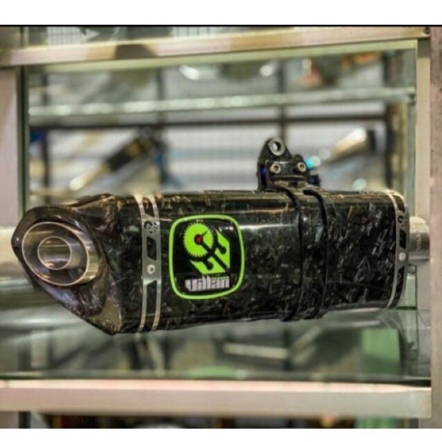 ( ORIGINAL ) KNALPOT VILLAN MV2 CARBON FORGED SILENCER ONLY