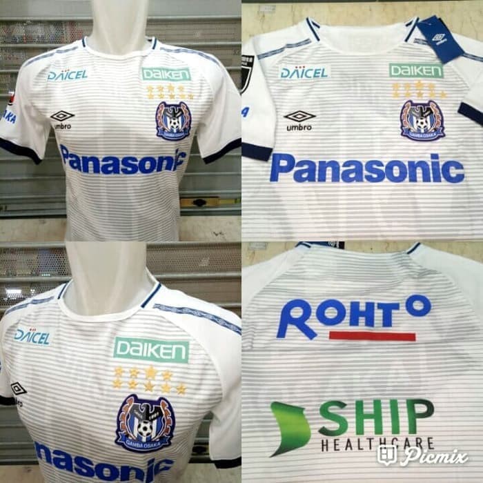 JERSEY BOLA GAMBA OSAKA AWAY 2019/2020 GRADE ORI import