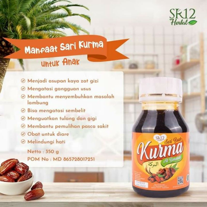 

Sari kurma asli/penambah darah