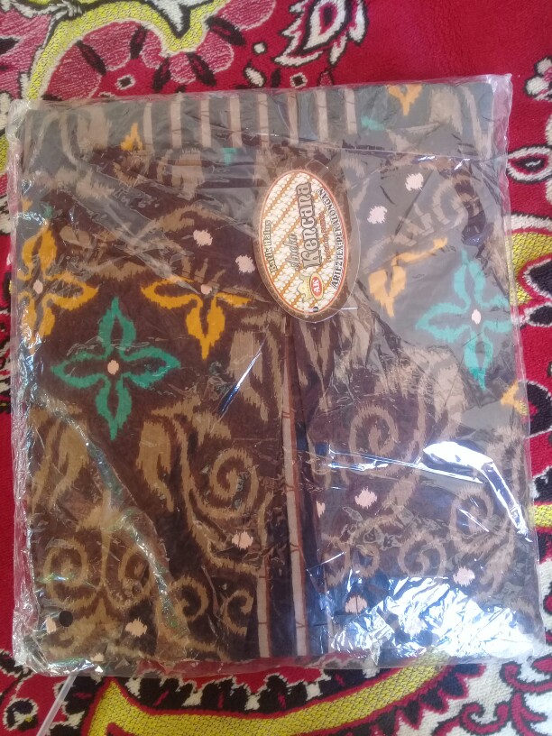 Gamis Cardi Batik Katun Halus 2827 Busui Reseleting Depan Allsize