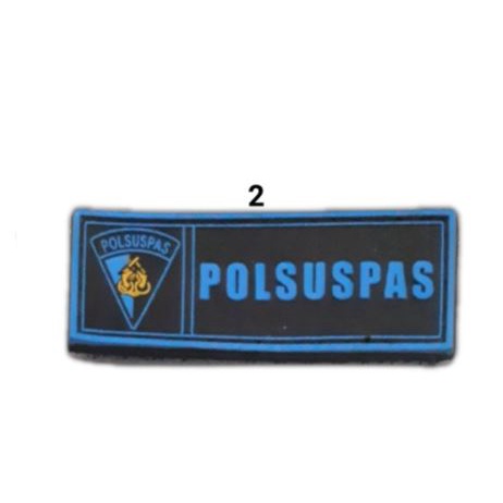 Patch Rubber Logo POLSUSPAS / Pengayoman / Emblem Logo Polsuspas