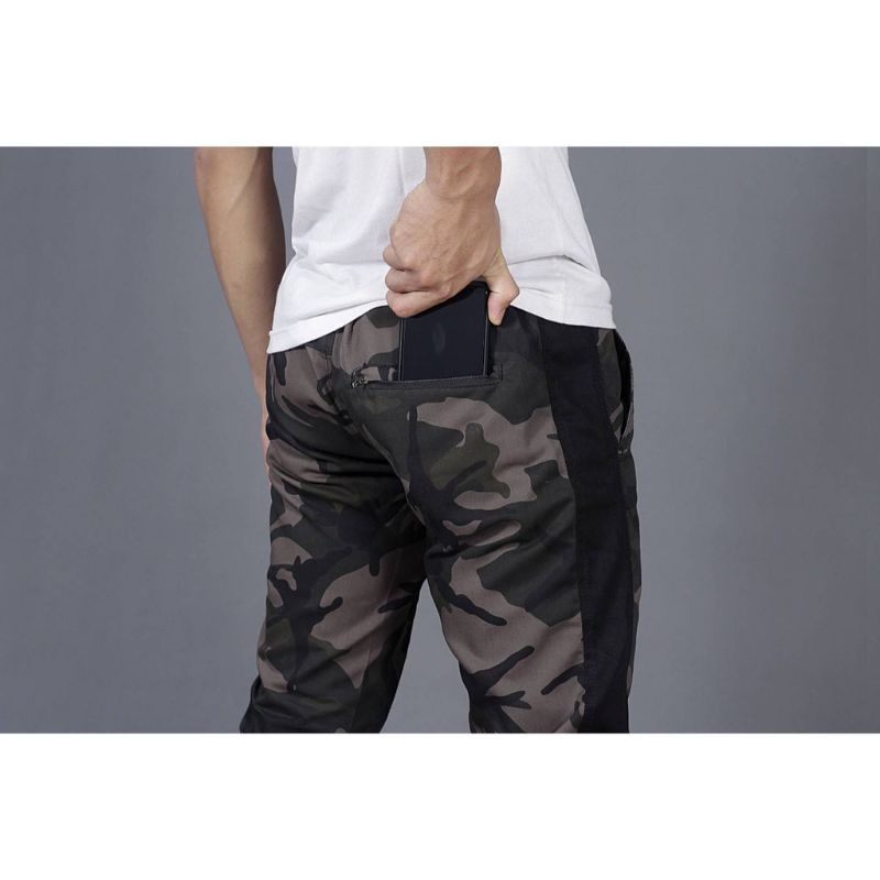 celana Jogger jogger loreng Celana panjang pria Jogger celana jogger army