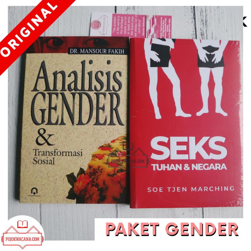 Jual Buku Original Paket Analisis Gender Dan Transformasi Sosial