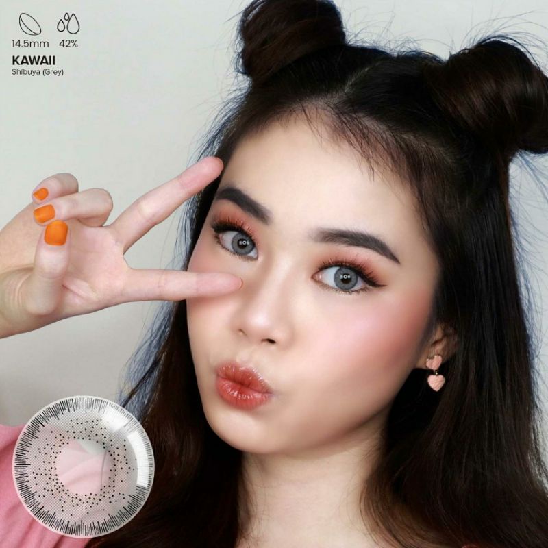 Softlens X2 KAWAII 14.5 MM by EXOTICON / Softlen Soflen Warna Normal