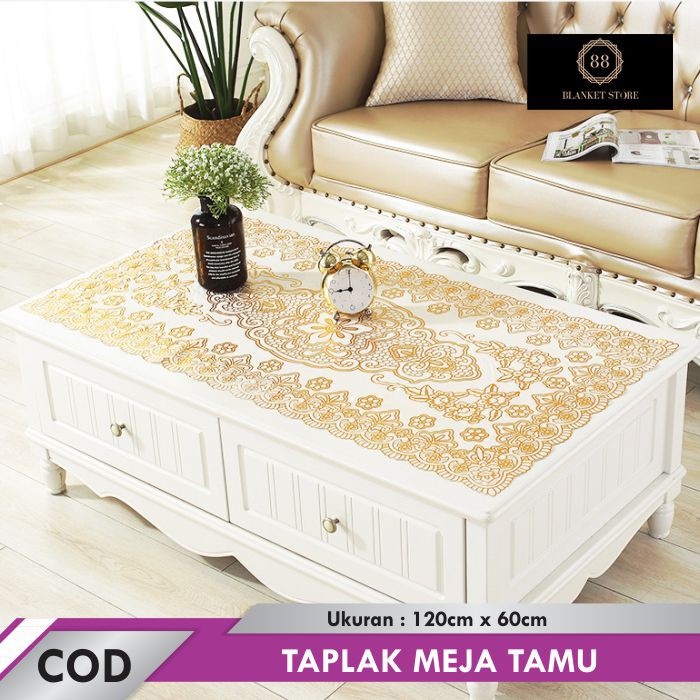 Taplak Meja Tamu Sofa Motif / Taplak Meja Tamu Anti Air / Taplak Meja Tamu Import / APLAK MEJA TAMU ANTI AIR / TAPLAK KOTAK OVAL / HIASAN MEJA Uk 60x120cm