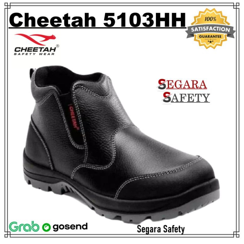 Sepatu Safety Cheetah 5103 HH - Safety Shoes Cheetah 5103 Hitam