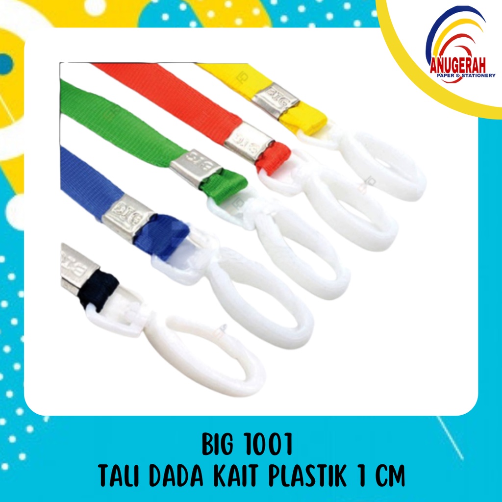 

BIG 1001 - TALI DADA KAIT PLASTIK 1 CM (PCS)